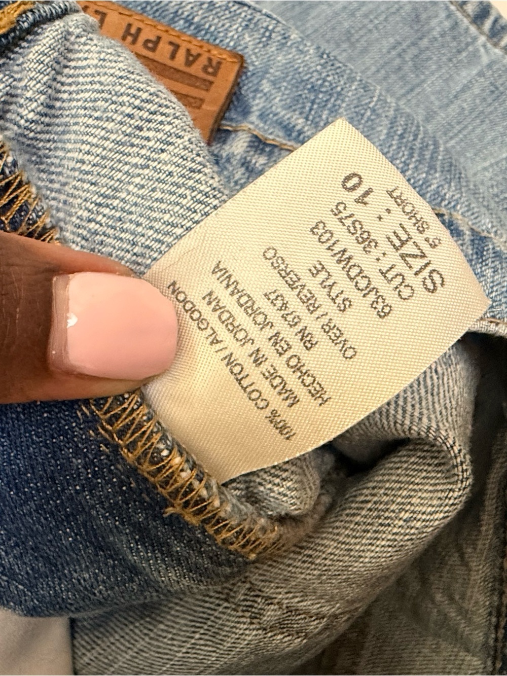 Vintage Ralph Lauren Short Size 10 - Picture 6 of 6